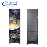 P2.5 P2 Wifi controllo digitale Led Poster Display Display portatile Led Video schermi da parete pavimento in piedi Led Poster interno