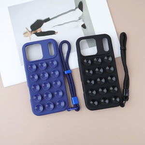 <span class=keywords><strong>Coque</strong></span> de téléphone souple en <span class=keywords><strong>silicone</strong></span> pour iPhone 16 15 14 Pro Max avec anneau de maintien et ventouse inclus, compatible avec iPhone 13 12 11 - Product Image 6