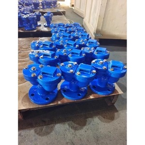 Vanne à double boisseau Yishunyuan QB2 DN50 à DN300 à bride avec purge automatique pour l'industrie de l'eau - Product Image 2