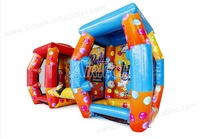 Nouveaux jeux gonflables ips système de jeu interactif ips ninja fête
