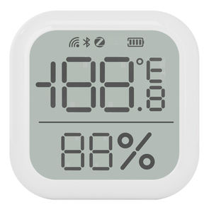 Medidor de <span class=keywords><strong>sensor</strong></span> de temperatura y humedad con pantalla LCD inalámbrica Smart Tuya Zigbee - Product Image 1
