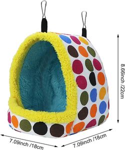 Grosir Pabrik penjualan laris tempat tidur gantung burung nuri hangat musim dingin sarang burung Lovebird parkit <span class=keywords><strong>Cockatiel</strong></span> - Product Image 2