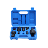 Nouvel ensemble de douilles à chocs profondes Newstar Professional de haute qualité, 1/2 po, en Cr-Mo, avec adaptateurs 1/2 po et 1/4 po, outil hexagonal Torx, clé à molette, pour réparation, vente en gros en usine