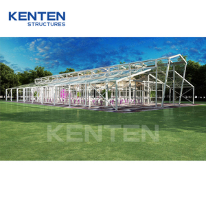 Nhiệm Vụ Nặng Nề Nhôm Khung Hợp Kim Trong Suốt Tán Lều Trong Suốt Marquee Lều Cho 300 Người Công Suất Ngoài Trời Cho Đảng - Product Image 3