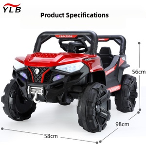 New Children's Electric <strong>Car</strong> with <strong>Remote</strong> <strong>Control</strong> Can <strong>Sit</strong> Large Four-wheel Charging Off-road Vehicle - Product Image 1