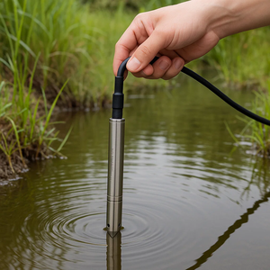 Không thấm nước 19/16/13 Mét Mini mức độ thăm dò 4-20mA đầu ra hydrostaic sâu vâng mực nước cảm biến cho sâu tốt - Product Image 1