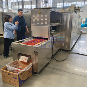 Equipo de Secado y Esterilización de Chile por Microondas de Tecnología Avanzada, Secador de Chile por Cinta Transportadora - Product Image 3