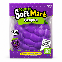 Jouet Squishy Géant en Forme de Raisin, Jouet à Presser Réaliste en Forme de Fruit, à Remontée Lente et Rebond Rapide, Jouet Sensoriel Anti-Stress, Unisexe, 14 Ans et Plus