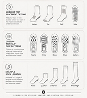Chaussettes de yoga mi-mollet pour femmes, antidérapantes, avec motif animalier mignon, personnalisables, pour le Pilates et l'entraînement