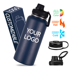 Portable BPA Free Eco Friendly Stainless Steel 304 Vacuum Sport <b>Flask</b> Insulated Custom Water Bottle Logo 6-12hr Thermal Straw - Product Image 1