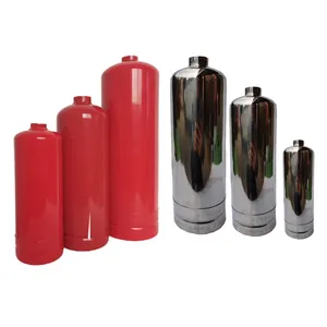 4Kg Co2 Cilinders C02 1Kg Complete Set Voor Maken Plant Prijs Lege Roestvrij Staal Brandblusser Cilinder