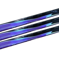 Bâtons de hockey sur glace 100 % fibre de carbone de haute qualité, série ovale pleine couleur, vente chaude, usine chinoise JR INT SR, vente en gros