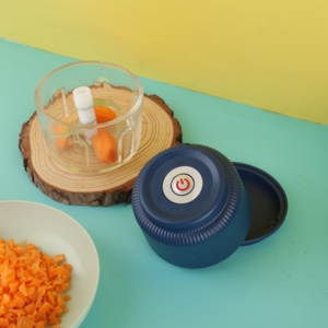 Nuevo Triturador Manual de Ajo con Cuchillas de Acero Inoxidable, Herramienta de Cocina Ecológica para Verduras Picadas o Estofadas - Product Image 3