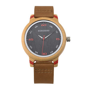 BOBO UCCELLO Mani Luminose di Legno Orologi del Quarzo di Modo Orologi Da Polso Orologi per Gli Uomini e Le Donne in Scatola <span class=keywords><strong>Regalo</strong></span> di Giorno di san valentino - Product Image 2