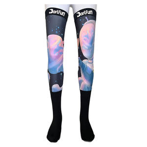 Chaussettes à poignée personnalisées Performance cuisse haute <span class=keywords><strong>compression</strong></span> Moto Racing Birt Bike chaussettes moto Motocross <span class=keywords><strong>course</strong></span> genouillère chaussettes - Product Image 5