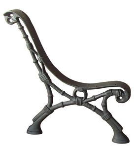 Patas de Banco de Parque de Hierro Fundido Antiguo y Patas de Banco para Muebles - Product Image 1