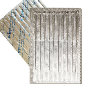 Harga Pabrik Grosir 100 Buah Jarum Akupunktur Sekali Pakai Steril Cina Pegangan Baja Tahan Karat Agujas De Acupuntura - Product Image 2