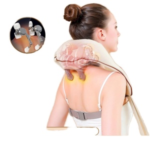Masajeador Eléctrico Multifuncional USB para Cuello y Hombros con Compresión Caliente y Amasamiento para Vértebras Cervicales Transfronterizo - Product Image 1