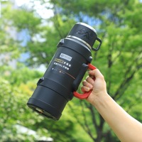 316 gros acier inoxydable grande capacité extérieur Thermos bouteille d'eau flacon d'eau