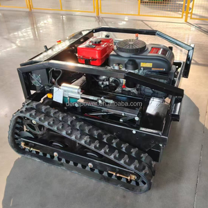 Điều khiển từ xa 12 HP 1000 mét Xăng Robot Máy cắt cỏ Máy cắt cỏ flail Máy Cắt xăng Crawler Máy cắt cỏ để bán - Product Image 6