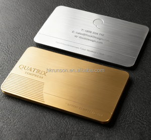 Tarjeta de Visita Metálica de Lujo Personalizada con NFC, Grabado Láser y Logotipo en Relieve, Tarjeta VIP de Acero Inoxidable - Product Image 3