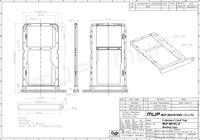 Meilleures ventes Mup 3 Choose 2 Push Pull avec connecteur de carte mémoire à aiguille pour montage SMT sur carte PCB, connecteur de carte Flash + support de carte Nano SIM