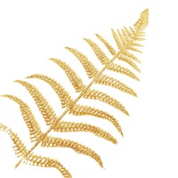 Meistverkaufte 42cm Europäische Weihnachtsdekoration Glitzernde Kunststoff-Girlande Künstliche Persische Blatt-Dekoration