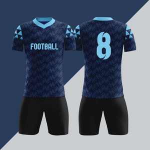 24/25 Heat-Transfer Custom Fußball trikots Sets Atmungsaktive leichte Herren Fußball trikots Sommer Herbst 100% Polyester - Product Image 6