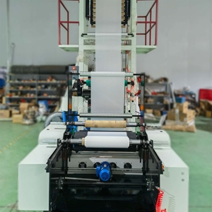 Máquina Extrusora de Película Totalmente Automática, Extrusora de Película E, Procesamiento de HDPE, LDPE, LLDPE, PE, Planta de Fabricación por Extrusión con Motor DONGLONG - Product Image 5