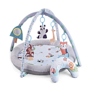 Gimnasio de Actividades para Bebé FiveStar con Tapete Acolchado Nido Cuna Centro de Actividades con Barreras para Jugar y Dormir para Infantes - Product Image 5