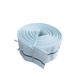 4 Inch Linh Hoạt Nông Nghiệp Tưới Nước Canvas Brained Cao Su Lót Lửa Hose - Product Image 5