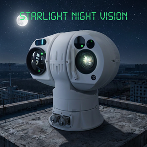 Système de caméra tactique EO/IR Gimbal DD-E2 à double spectre (visuel 2,5 km, thermique 1000 m) pour la surveillance des aires aériennes des centrales électriques - Product Image 1