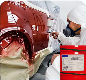 Agent de durcissement polyuréthane HDI-75MX HT-90B Isocyanate aliphatique Trimer HDI Durcisseur pour la réparation de peinture acrylique automobile - Product Image 2