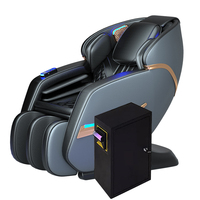 Centre commercial aéroport commercial 3D zéro gravité vente chaise de Massage monnayeur système de paiement par carte de crédit pliable pour le corps