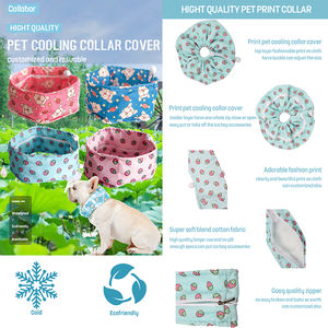 Colwork-collares de perro de hielo personalizados, 11 colores, a granel, geniales, para el cuello, bufanda, Collar de refrigeración para mascotas - Product Image 3