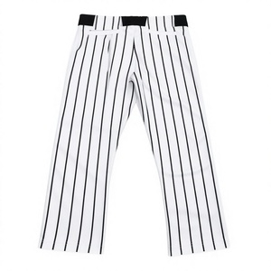 Uniforme de Béisbol Personalizado, Conjunto de Camiseta y Pantalones a Rayas, Manga Corta para Hombre, Absorbe la Humedad, para Todas las Temporadas, con Número y Nombre Personalizados - Product Image 5