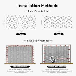 Wholesale High Quality Customized <b>Bird</b> <b>Aviary</b> Stainless Steel Wire Rope Mesh <b>Bird</b> House Net - Product Image 3