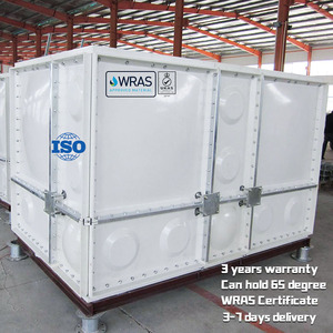 Tanque de Agua de Fibra de Vidrio Confiable, Larga Vida Útil, Tanque de Almacenamiento de Agua de Alta Resistencia, Resistente a la Corrosión - Product Image 6