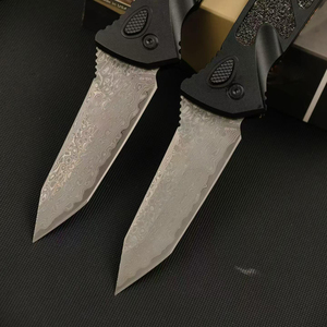 Cuchillo Plegable Micro Tech SOCOM Drop Point, Hoja de Acero Inoxidable, Mango de Aluminio, Cuchillo de Bolsillo, Herramienta EDC para Exteriores - Product Image 3