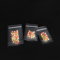 10x15 cm sacs en plastique réutilisables écologiques sachets debout transparents transparents sacs en plastique bodégradables