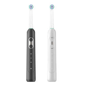 Electric <b>Toothbrush</b> Rechargeable Wireless Charging IPX7 Waterproof Portable With Soft Bristles Round <b>Head</b> For Adults - Product Image 1