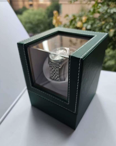 Boîte à Montre Simple en PU Écologique avec Fenêtre Transparente et Coussin Doux pour Bijoux – Emballage de Bijoux – Vente Flash - Product Image 4