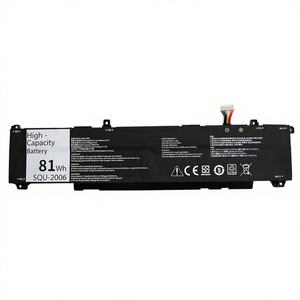 Batería Recargable SQU-2006 de 81Wh para Portátiles Hasee S8D6/Z7D6/911X ONLXS01 05 - En Existencia - Product Image 1