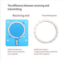 Support de téléphone de voiture à chargement sans fil en gros d'usine chinoise, ensemble magnétique avec transmetteur à aimant néodyme, chargeur MagSafe