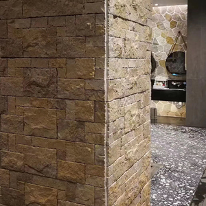 Azulejos de piedra de travertino con patrón francés moderno, decoración de pared Interior para hacer frente a la piscina y <span class=keywords><strong>Mosaik</strong></span> por proveedor - Product Image 2