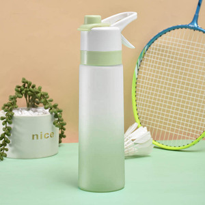 700ml PC Spray <b>Water</b> <b>Bottle</b> <b>Large</b> Capacity Plastic Space Cup Portable Summer Outdoor Sports <b>Bottle</b> Minimalist - Product Image 4