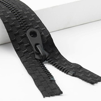 Đồng Đen Y-răng Close-End Zipper Kim Loại Zip Fastener OEm Tùy Chỉnh Hành Lý Quần Áo May Mặc
