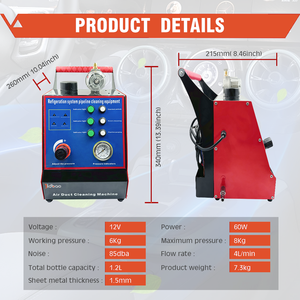 Máquina Automática para Limpieza de Tuberías de Aire Acondicionado para Autos, Equipo de Limpieza de AC para Automóviles, Cuidado del Automóvil - Product Image 6