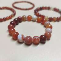 Bracelet en gros pour femmes et hommes, perles de pierre naturelle, quartz, cristal, agate, 4mm, 6mm, 8mm, 10mm, bracelets faits à la main en pierres précieuses
