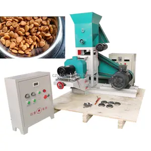 For Pet Food For Farms Fish Food Manufacturing Machine Floating Fish Feed Mill Pellet Extruder Making Machine for Sale